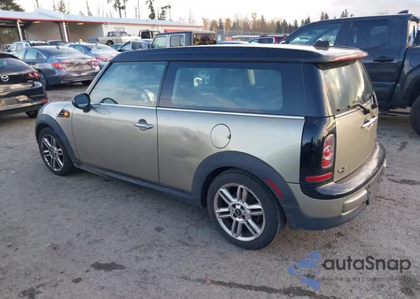 2011 Mini Cooper Clubman из США, поврежденный, VIN WMWZF3C56BTY00069